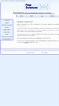 Mobile Screenshot of freesciences.be